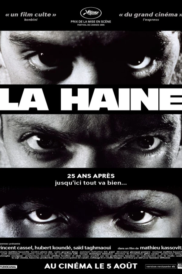El odio Poster