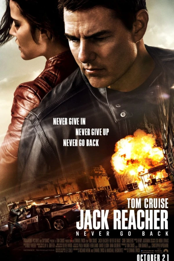 Jack Reacher Nunca vuelvas atrás Poster