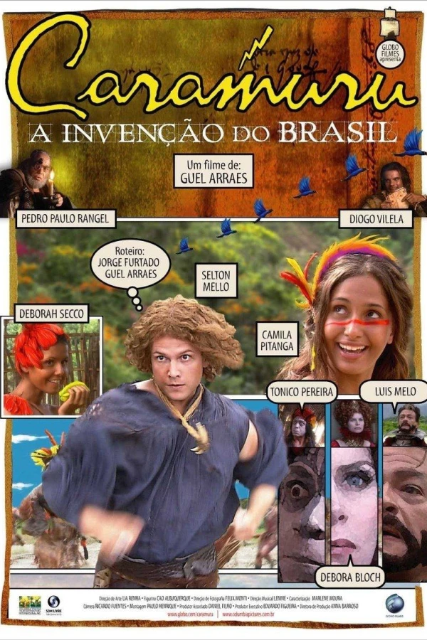 Caramuru: A Invenção do Brasil Póster