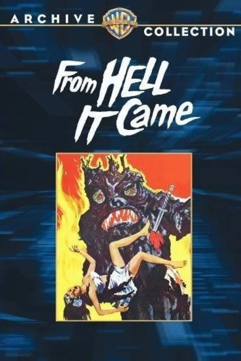 From Hell It Came Póster