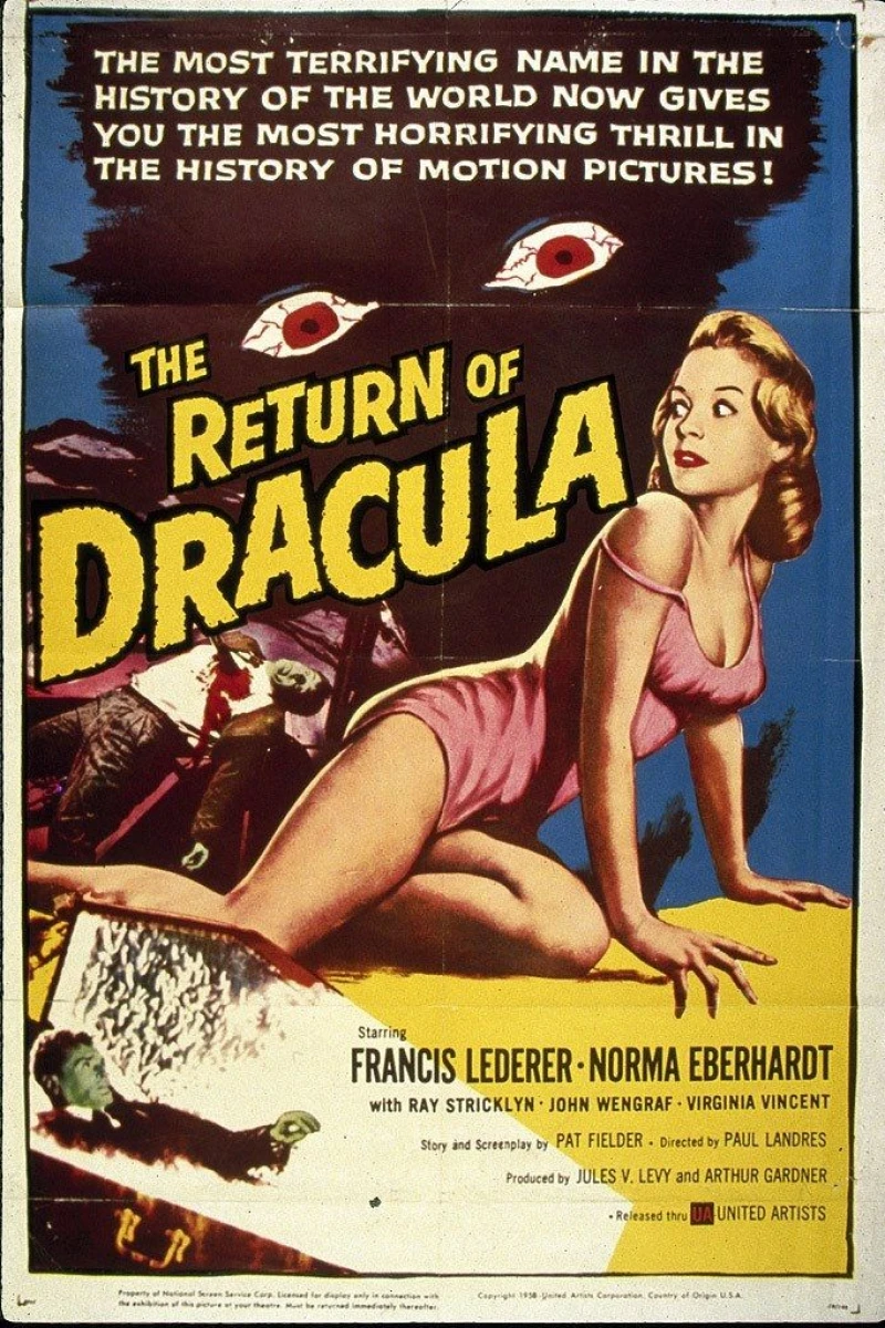 The Return of Dracula Póster